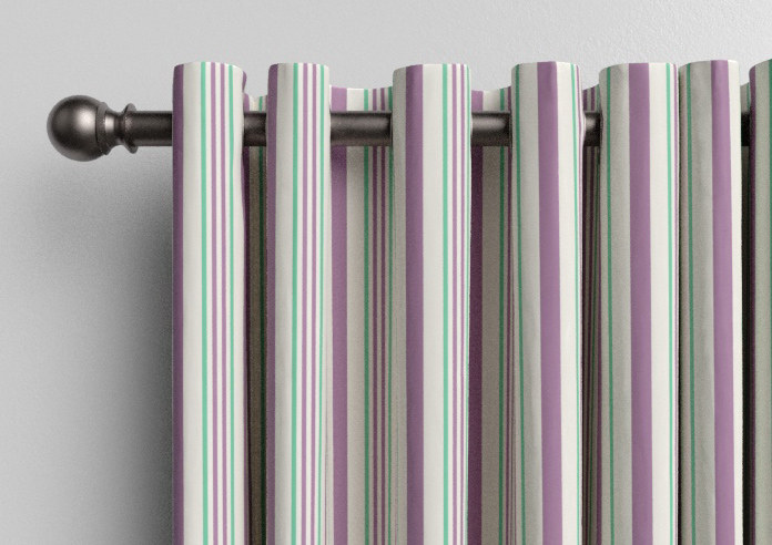 The British Stripe Co. George, Blackpool No.1 - Made to Measure Curtains - Image 12